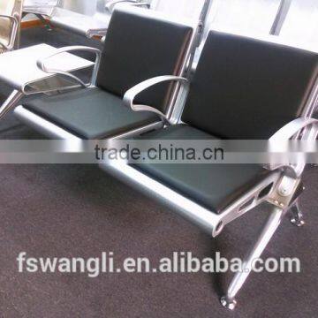 Four Seats Table 304 Stainless Steel Hot Sale Airport Seating