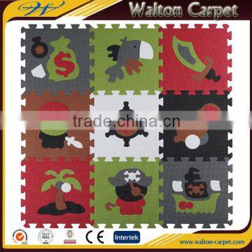 Little pirate tatami flooring interlocking non-toxic eva puzzle mats