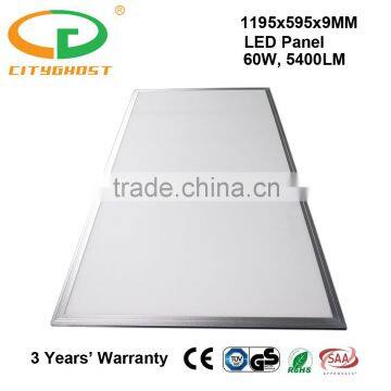 4MM Thickness Optical PMMA Material LGP Commercial Lighting Project Lighting Lamp LED Panel 1200*600 60W