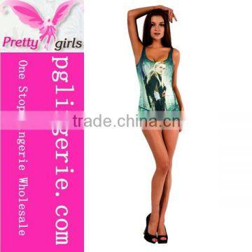 2016 New Junior Girls Beautiful One Piece Swimsuit