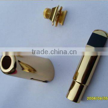 soprano sax metal mouthpiece brass material good quality