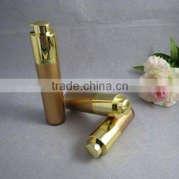 Elegant airless lotion bottle with revolving sprayer