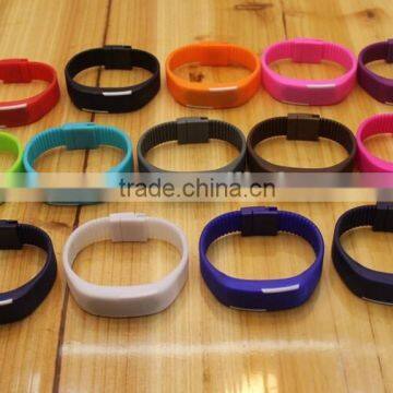 New Style Touch Mini Waterproof Silicon LED Electronic Wristwatches photo-2