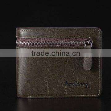 High Quality Leather Business With Coin Purse Card Holder Baellerry Men Wallet photo-2