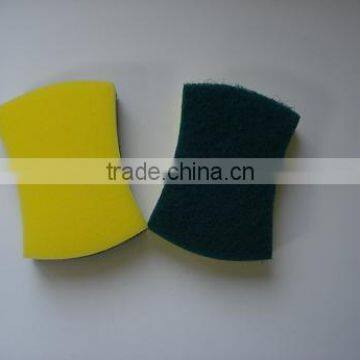 waist shape kitchen sponge