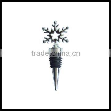 beautiful snowflake wine bottle stopper