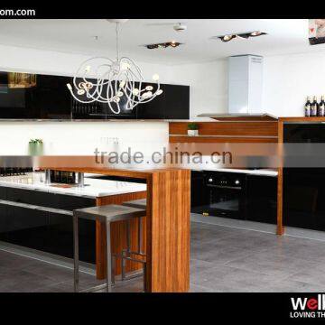 Black Glass Backing Finish (Baked Paint Kitchen Cabinets)