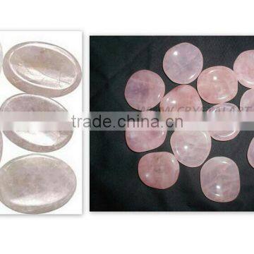 Rose Quartz Worry Stone