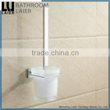 Economical Direct Marketing Factory Zinc Alloy Chrome Finishing Bathroom Accessories Wall Mounted Toilet Brush Holder