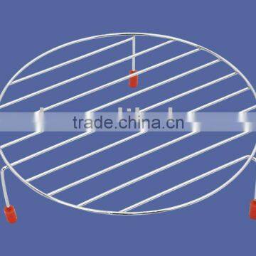 Standing steam press iron rack