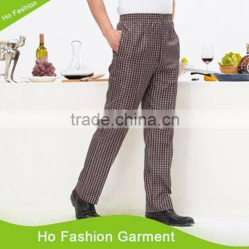 Classic Design Cheapr Ready Made Polyester Cotton Chef Pants in stock