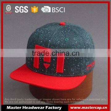 Customer 6- panel 3D Embroidered Snapback Hat and Cap