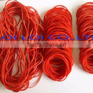 Elastic Colorful Professional Manufacturer RED Wide Rubber Band / 100% Natural Rubber From Vietnam photo-6