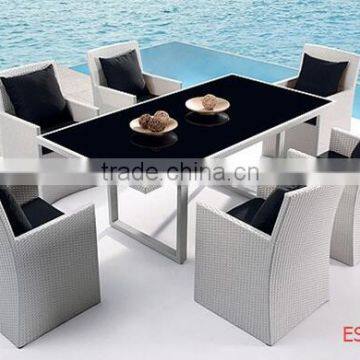 Outdoor Wicker Dining Furniture in Patio Furniture Sets