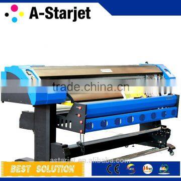 Solvent Based Inkjet Printer A-starjet Inkjet Printer , Eco-solvent , Water Base , 1.8M , DX7 Print Head