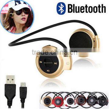 MINI503 New Arrival Perfect mini sport bluetooth wireless headphones Music Stereo Bluetooth Earphones phone Computer PC headset