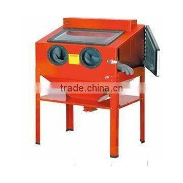 high quality electric Sand Blasting Chamber / Cabinet SANDBLASTER