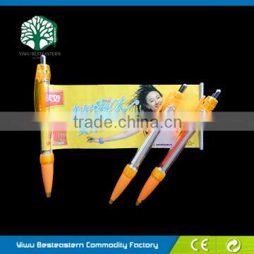 Pull Out Flag Banner Gift Pen, Pull Out Retractable Banner Pen, Retractable Pull Out Banner Pen