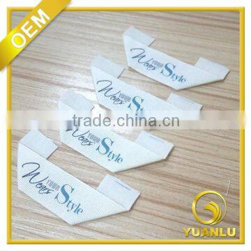 wholesale cheap clothing printed silkscreen label