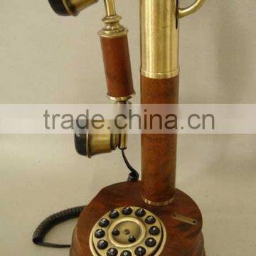 old style telephone for home decor and used