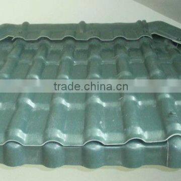 Bamboo style ASA coated synthetic resin roof tile