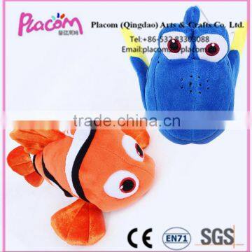 Best selling High quality Cute Customize Fashion Toys and Gifts Wholesale Plush toy Fish