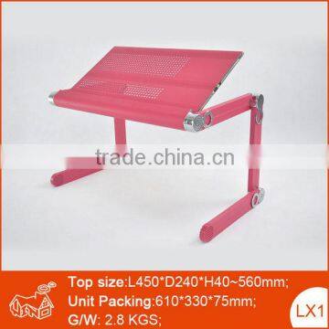 Ergonomic Design Adjustable Portable Laptop Desk Notebook Table in Bed