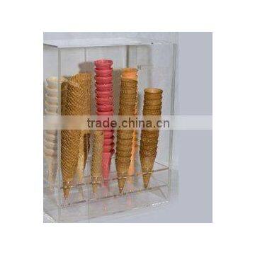 ice cream cone display rack
