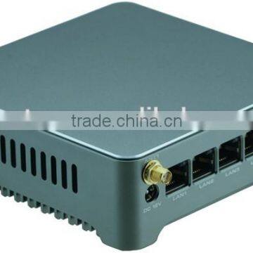 Mini 1U Server Barebone J1900 4 Ehternet Firewall Fanless Small Case photo-4