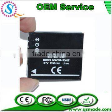 Polymer battery camera battery for Panasonic CGA-S005E