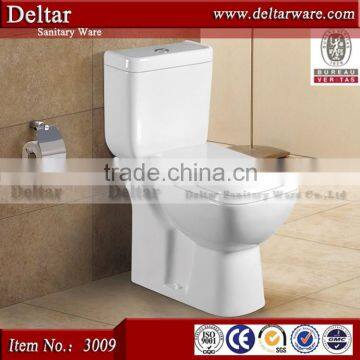 Chaozhou manufacturer combination toilet bidet , P trap two piece toilet, best competitive wc toilet price