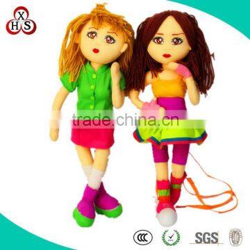 OEM Fashion Plush 18 inch american girl doll, plush doll wholesale