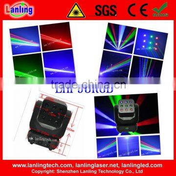 rgb Moving head laser light for disco stage club