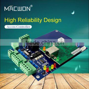 Single door exterior TCP/IP fingerprint access control board, RFID access controller rs485