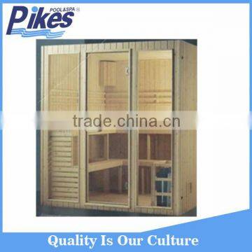Wooden Far Infrared Sauna Room / Indoor Sauna Steam Room