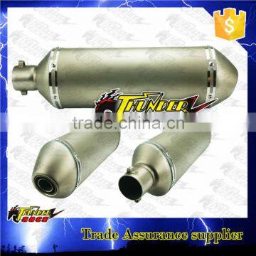 Stainless steel muffler exhaust pipe slip on for racing bike