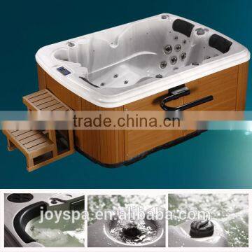 New arrival family happy use 3 person hot tub (factory) outdoor mini pool spa