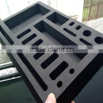 foam packing/foam inserts for jewelry box/black packing foam