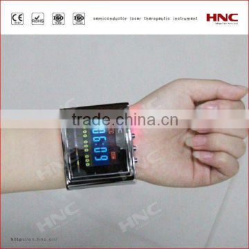 wrist type watch type physiotherapy device for blood sugar