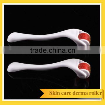 titanium derma roller disk needle derma roller skin vibrating derma roller for hair loss treatment