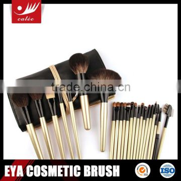 23pcs Top quality golden handle professional cosmetic brush set