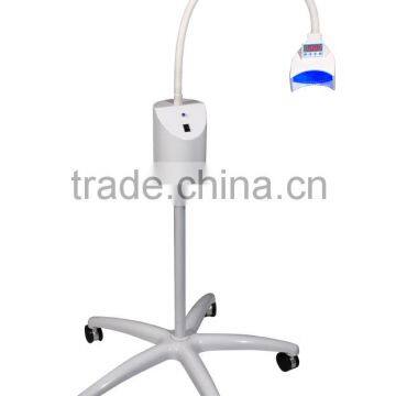 Teeth whitening lamp with blue leds