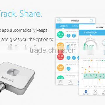 Glucose Meter, The Gluco Smart App Allows You To Take and Log Measurements Anywhere, SIFGLUCO-1.2 photo-3