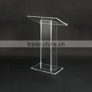 bespoke clear acrylic Speak Stand,Acrylic Podium