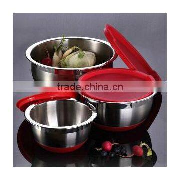 Popular kitchen stainless steel mixing bowls set