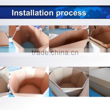 Qingdao LET collapsible square paper IBC