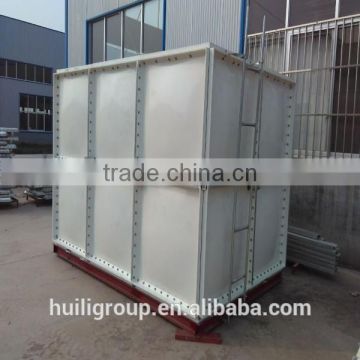 Overhead SMC FRP GRP fiber rectangular water tank