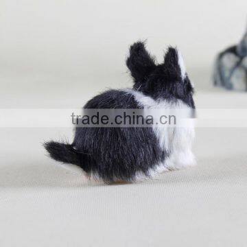 Customize Plush Stuffed Animal Japanese Black Rabbit Plush Toys photo-4
