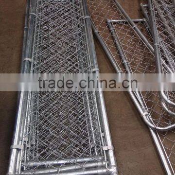 2.3 x 2.3 x 1.22m Dog Kennel Pet Enclosure Run Fence Playpen Outdoor Metal Cage photo-4