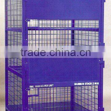 material handing products-steel crate